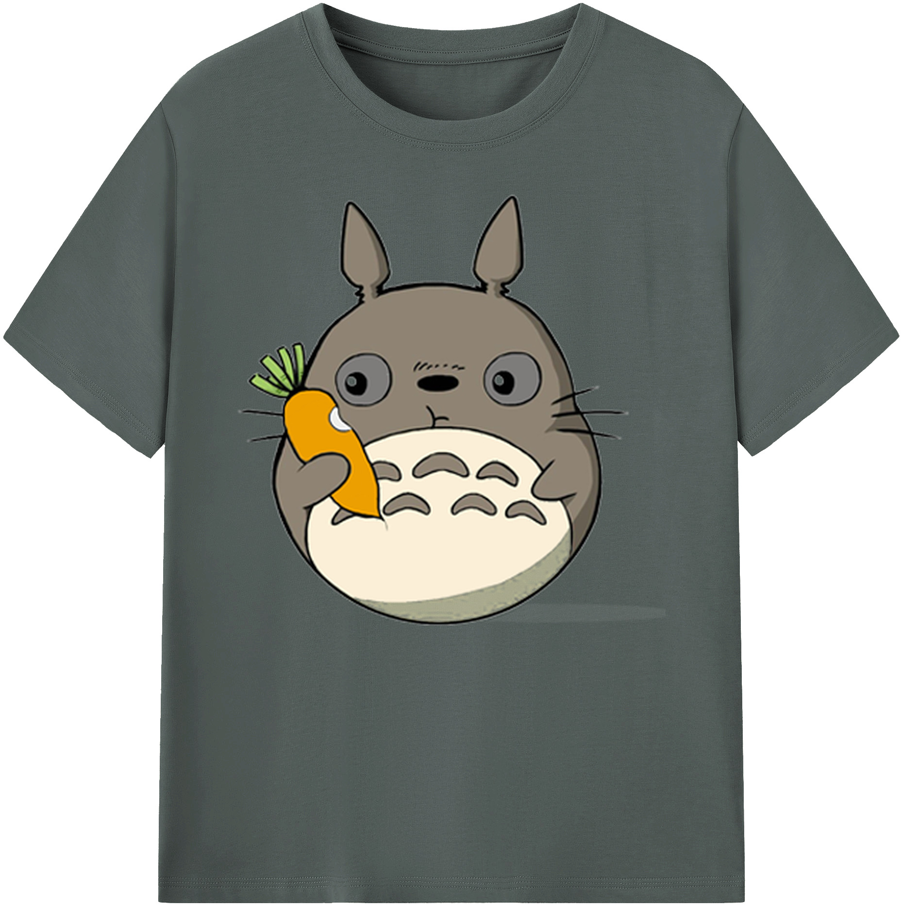 （画像用） となりのトトロ 草壁メイ 草壁サツキ My Neighbor Totoro Satsuki Kusakabe Mei Kusakabe 綿100％ メンズ半袖Tシャツ｜肌触りやわらか＆通気性